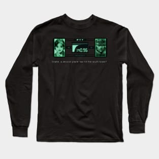 Snake, a second plane has just hit the south tower! Long Sleeve T-Shirt